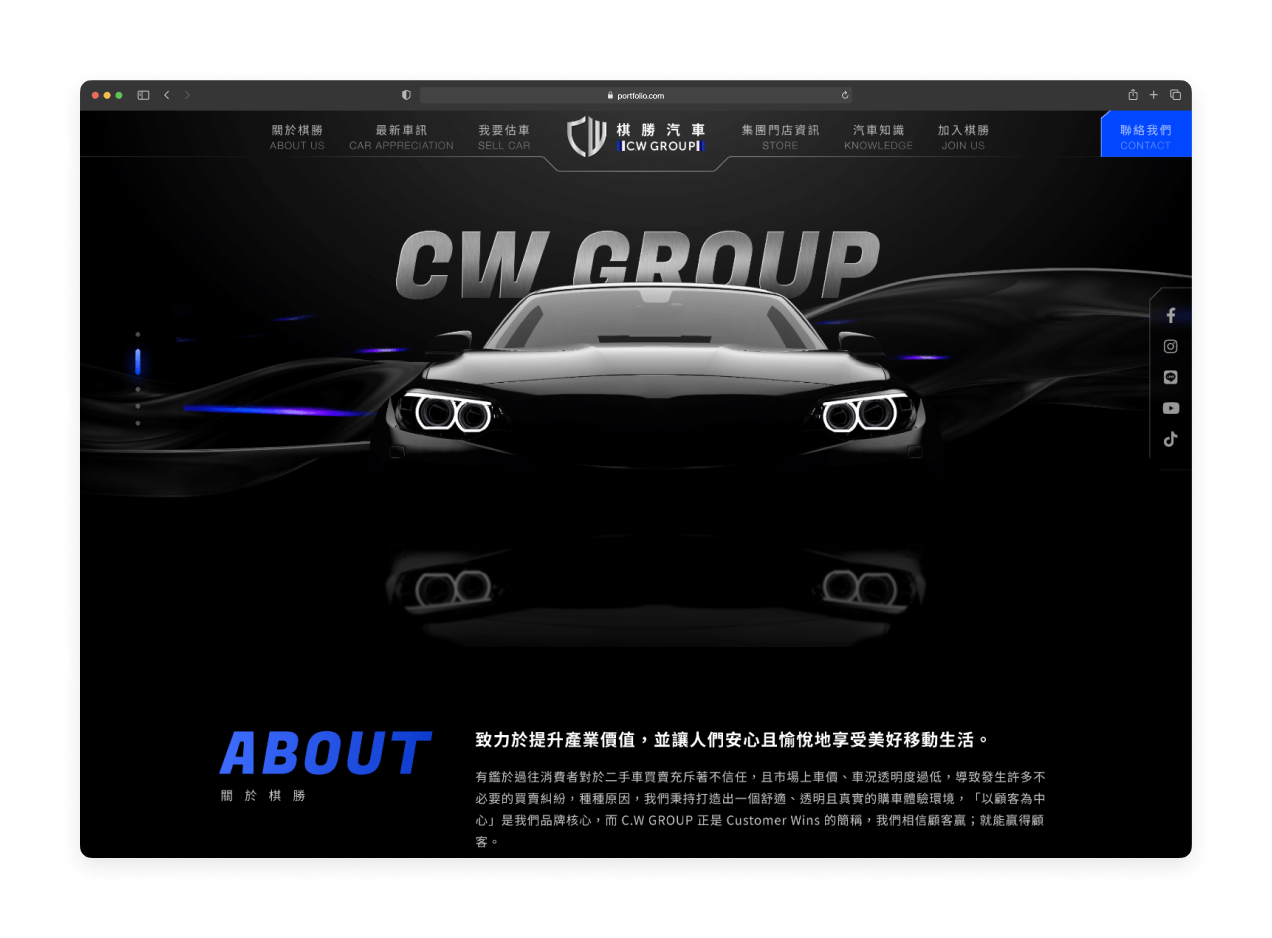 cw group website